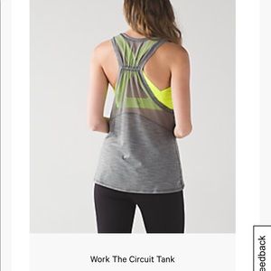 Lululemon Tank with built in bra